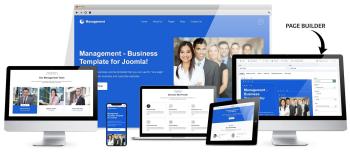 HotThemes Management One Page Business Template